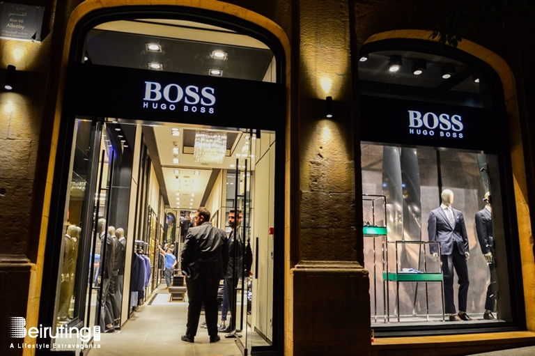 Hugo boss shop downtown